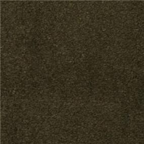 Plush Saxony Olive Branch Green Carpet