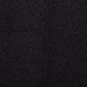 Plush Saxony Smoke Black Carpet