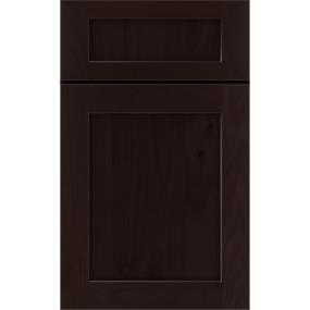 5 Piece Thatch Dark Finish 5 Piece Cabinets