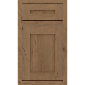 Inset Buckskin Medium Finish Inset Cabinets