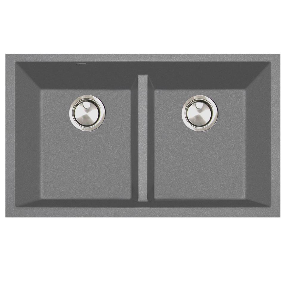 Matte Titanium Grey / Black Sinks
