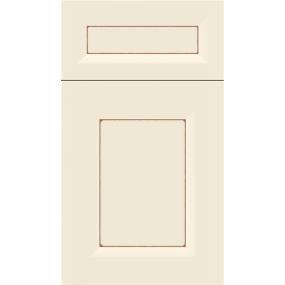 5 Piece Seashell Suede Glaze Glaze - Paint 5 Piece Cabinets