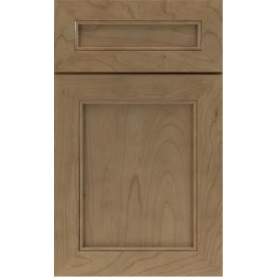 5 Piece Buckskin Medium Finish 5 Piece Cabinets