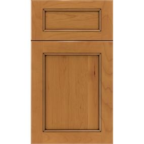 5 Piece Ginger Black Glaze Glaze - Stain 5 Piece Cabinets