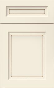 5 Piece Coconut Toasted Almond Paint - White Cabinets