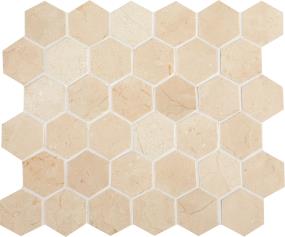Mosaic Crema Marfil Cl Polished Beige/Tan Tile