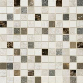Mosaic Taro Blend Polished Brown Tile