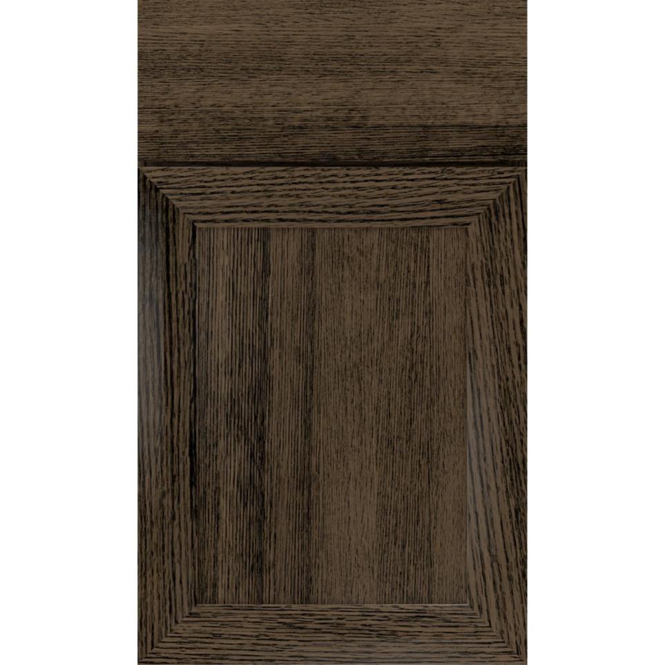Square Morel Roan Dark Finish Square Cabinets