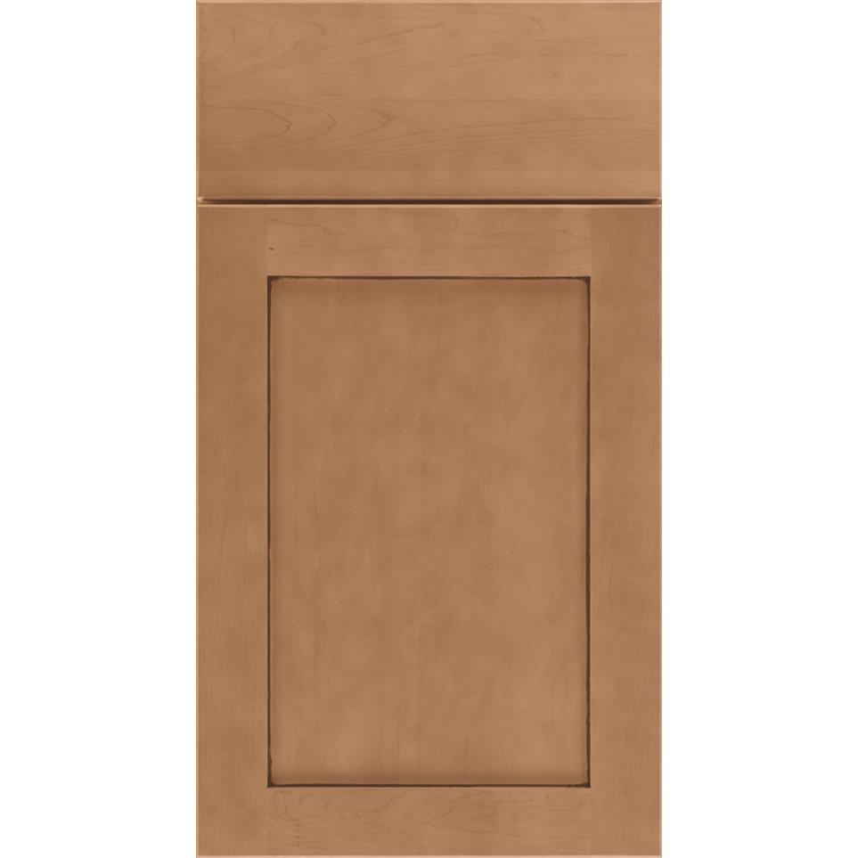 Square Sahara Light Finish Square Cabinets