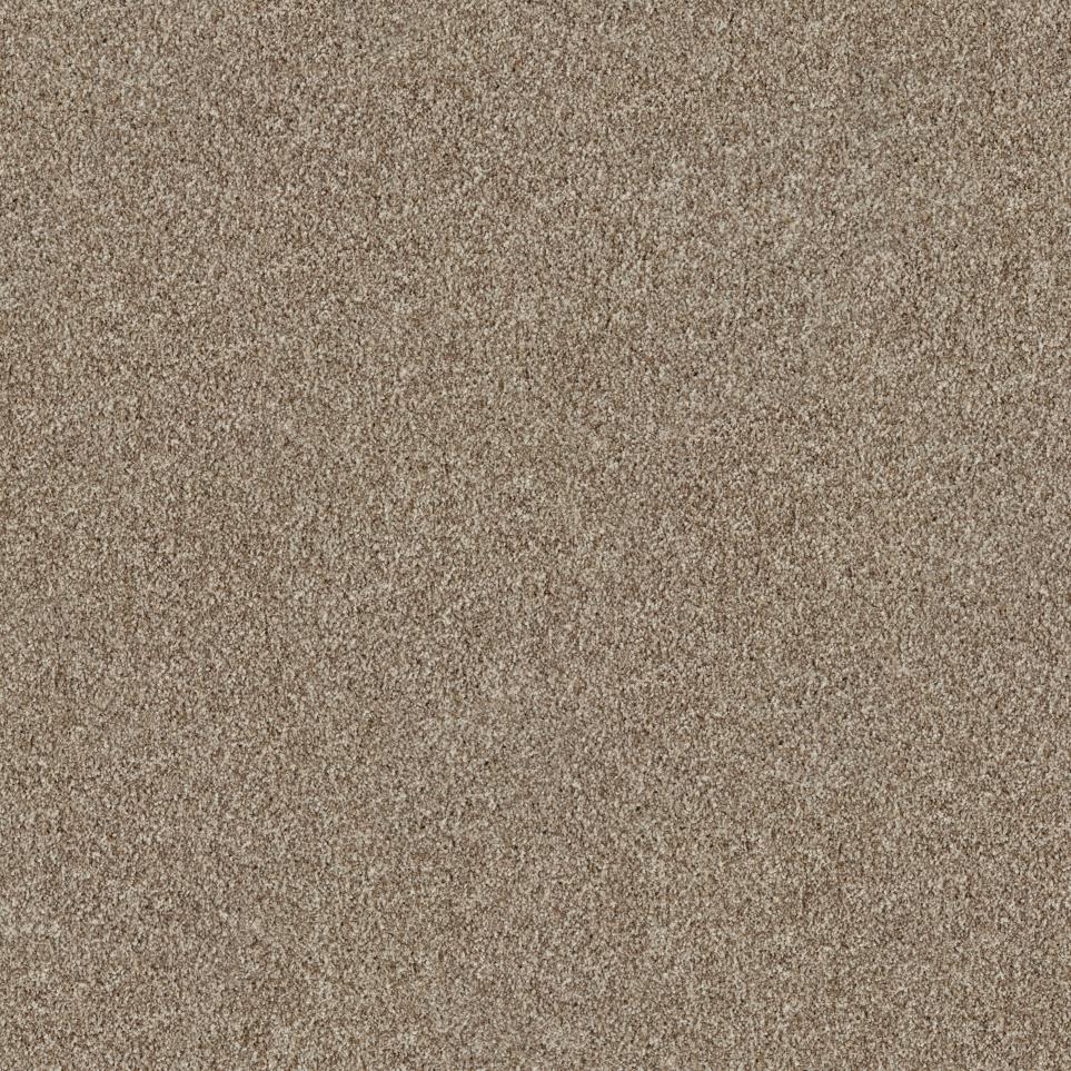 Textured Saxony Pearly Gate Brown Carpet