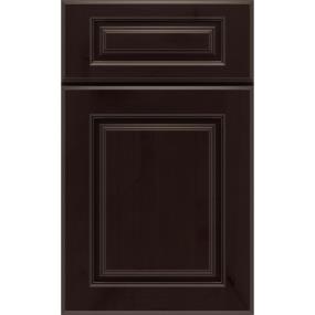 5 Piece Thatch Dark Finish 5 Piece Cabinets