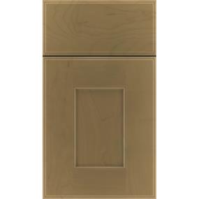 Square Frappe Medium Finish Square Cabinets