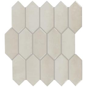 Mosaic Pearl Glossy Gray Tile