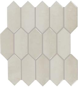 Mosaic Pearl Glossy Gray Tile