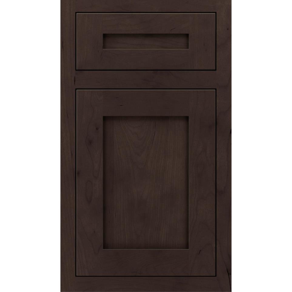 5 Piece Coyote Dark Finish 5 Piece Cabinets