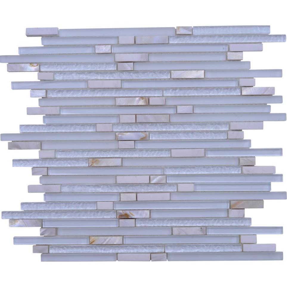 Mosaic Sugar Island White Tile
