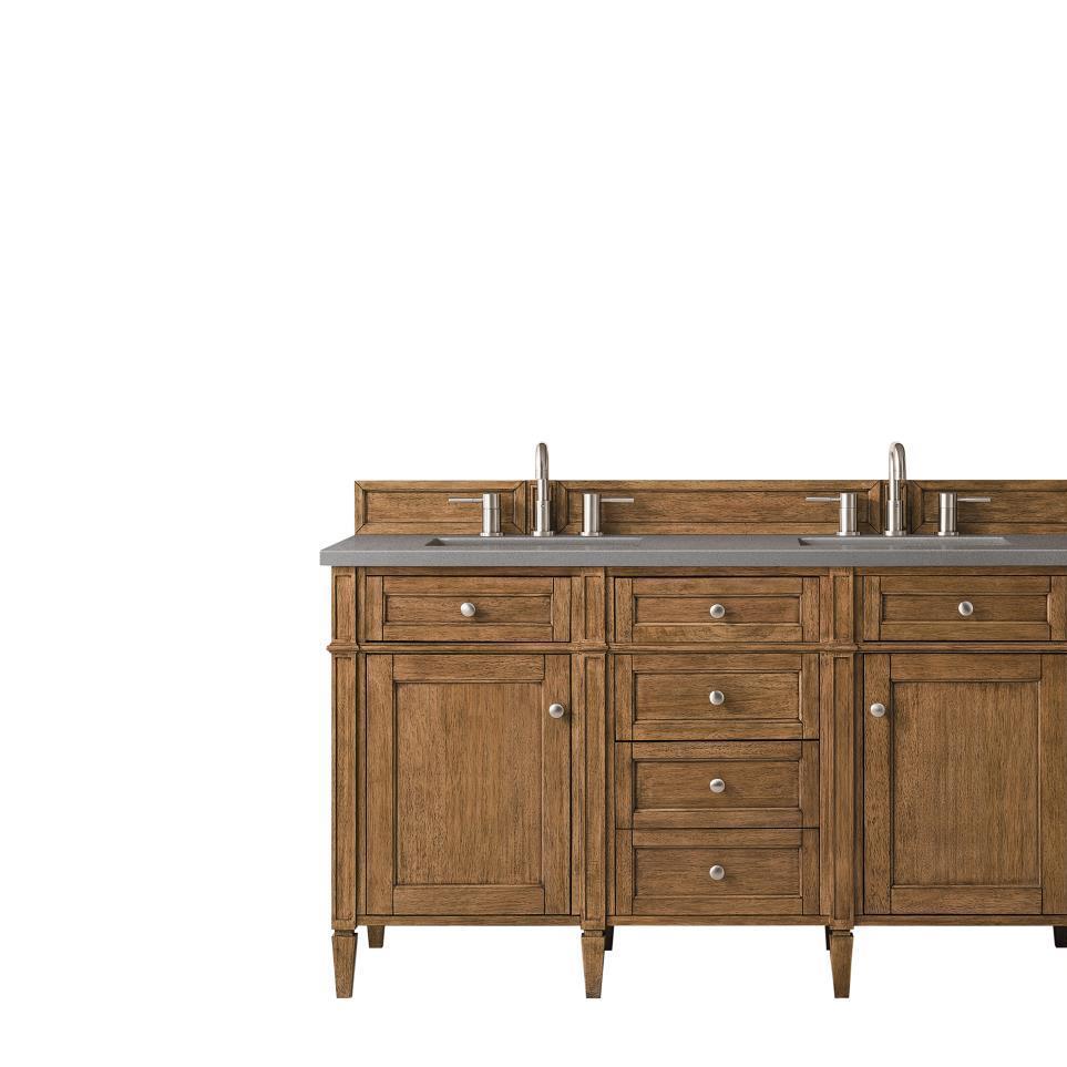 Base with Sink Top Saddle Brown Medium Finish Vanities