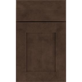 Square Buckboard Dark Finish Square Cabinets