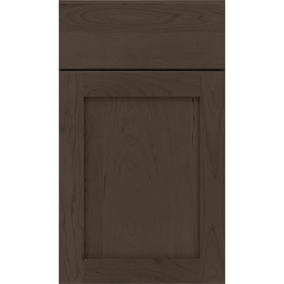 Square Boulder Dark Finish Square Cabinets