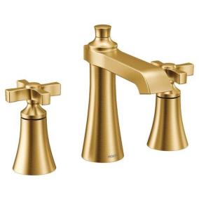 Bath Brushed Gold Brass / Gold Faucets