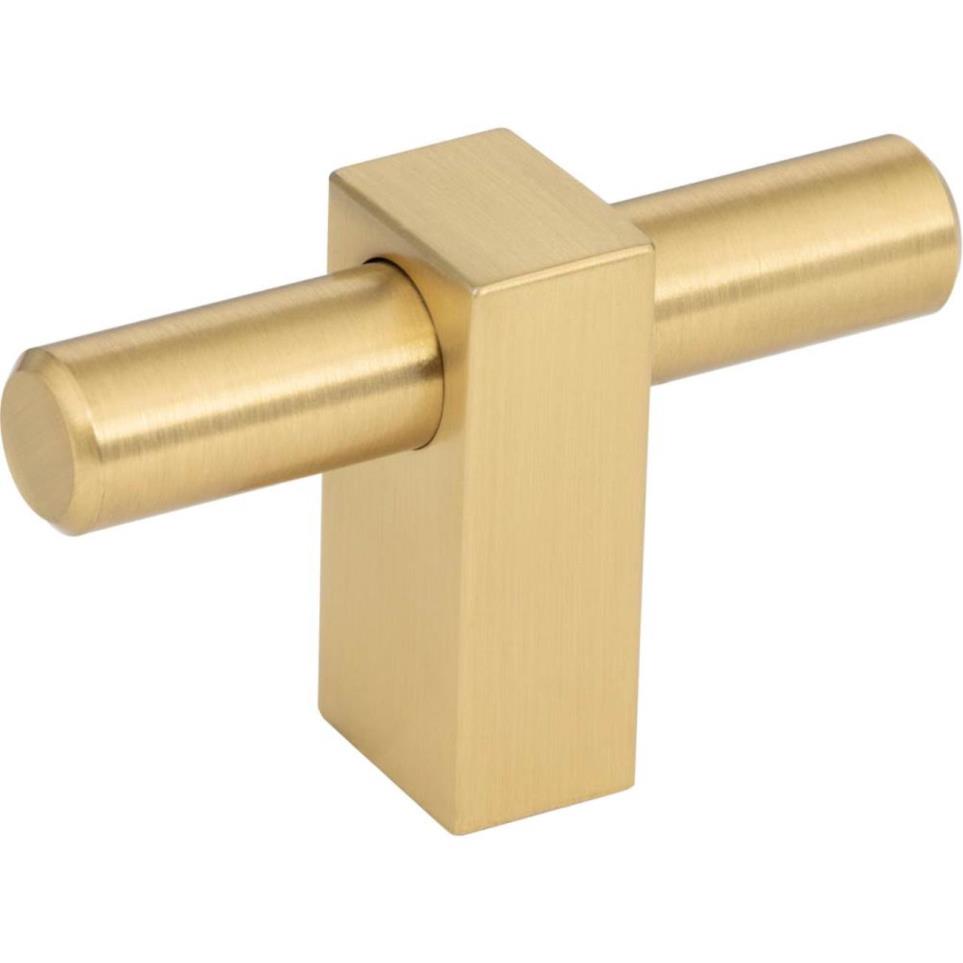 Knob Brushed Gold Brass / Gold Knobs