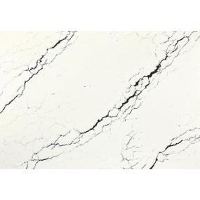 Slab Inverness Platinum White Quartz Countertops
