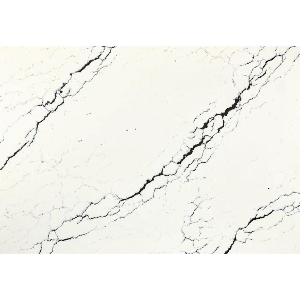 Slab Inverness Platinum White Quartz Countertops