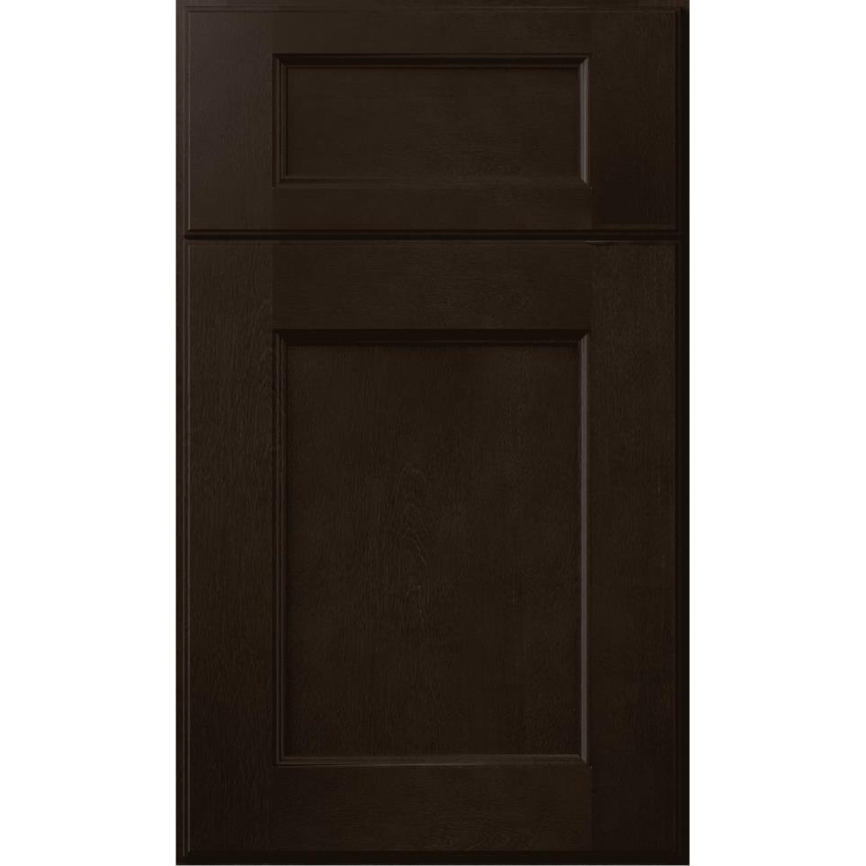 Square Kona Dark Finish Square Cabinets