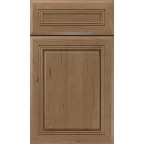 5 Piece Buckskin Medium Finish 5 Piece Cabinets