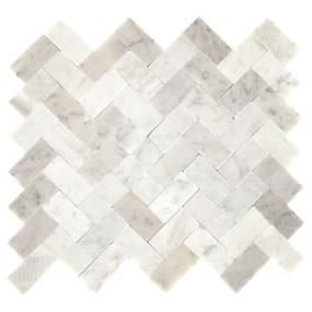 Mosaic Carrara White Mix White Tile