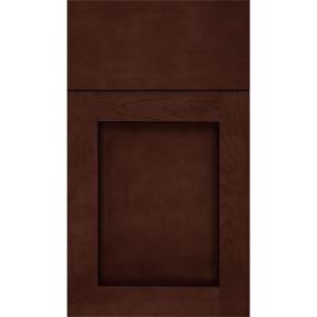 Square Cappuccino Dark Finish Square Cabinets