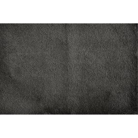 Plush Saxony Slate  Black Carpet