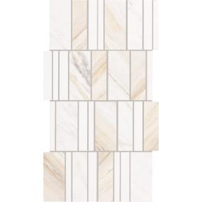 Mosaic Namaste and Thassos Honed Beige/Tan Tile