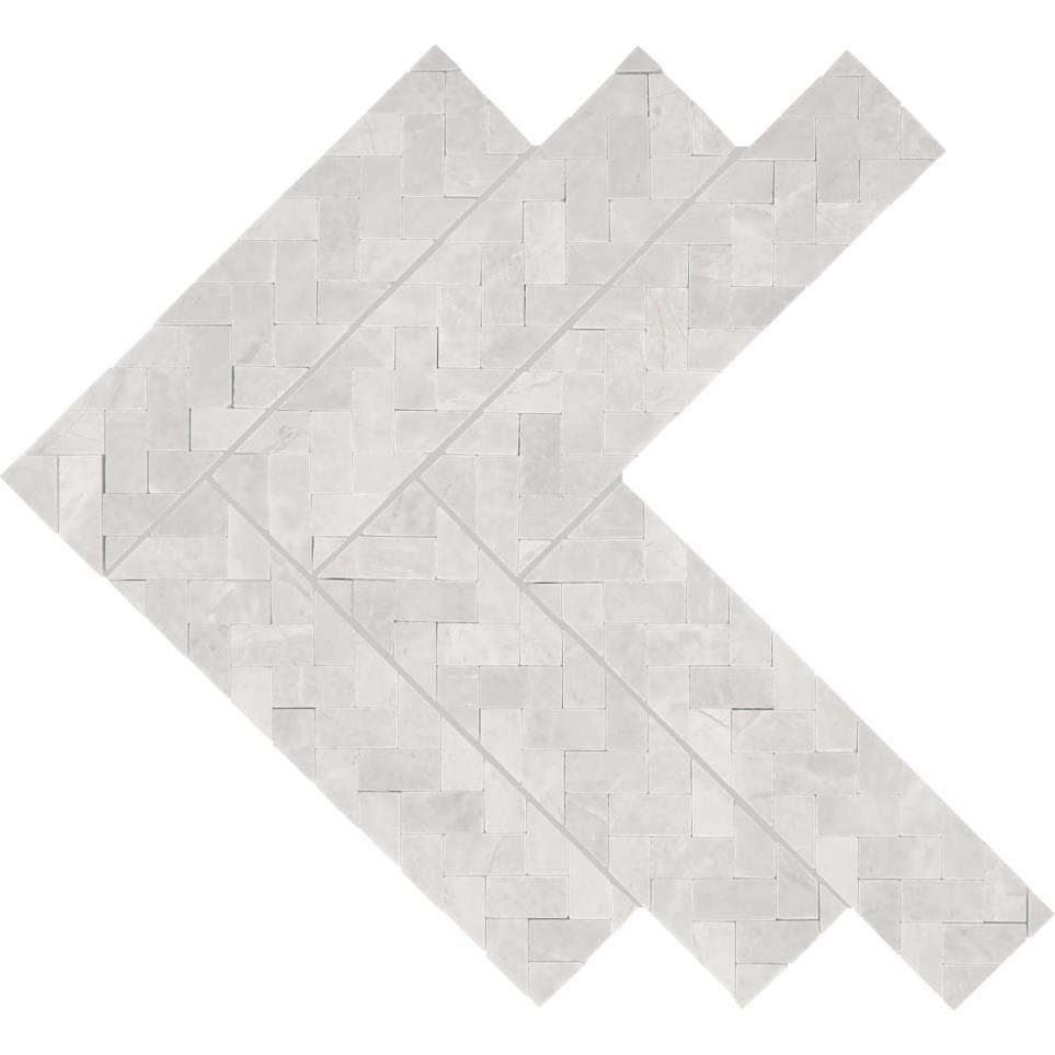 Mosaic Cristallo Polished Gray Tile