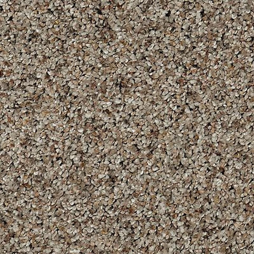 Textured Saxony Mystic Granite Brown Carpet