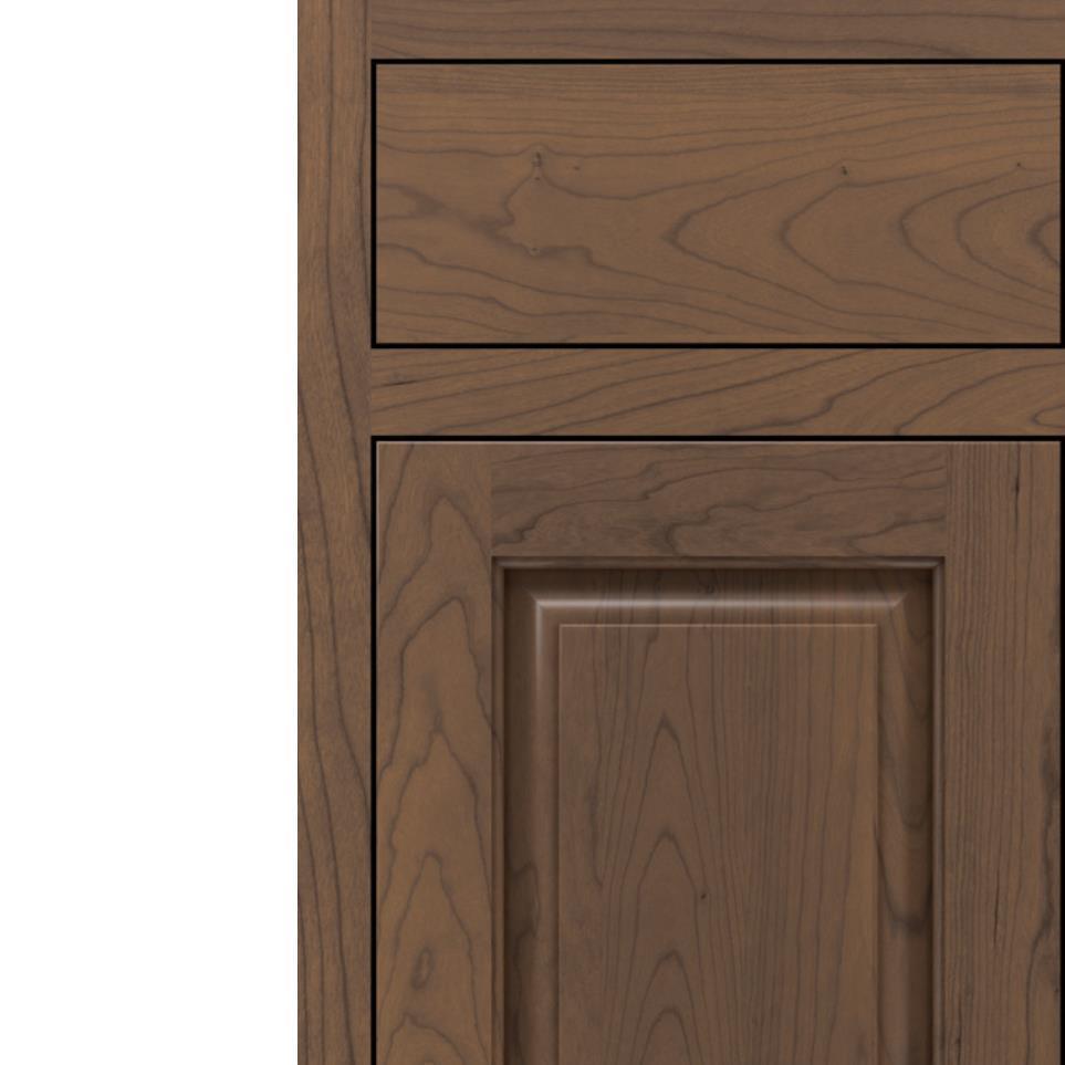 Inset Morel Medium Finish Inset Cabinets