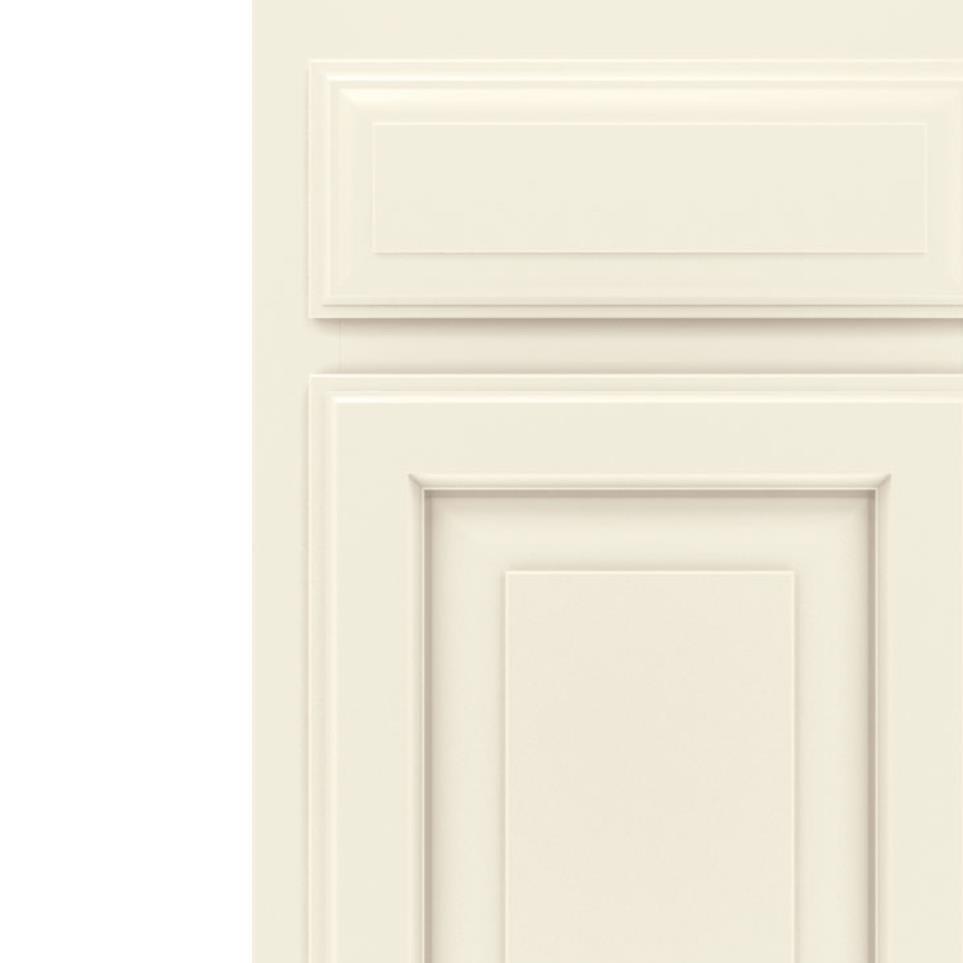 Square Coconut Toasted Almond Glaze - Paint Square Cabinets