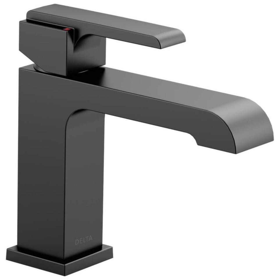 Bath Matte Black Black Faucets