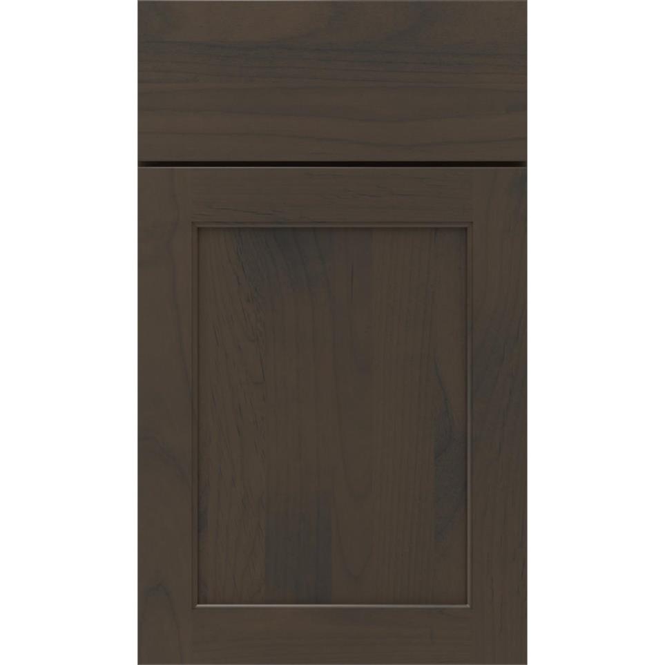 Square Boulder Dark Finish Square Cabinets