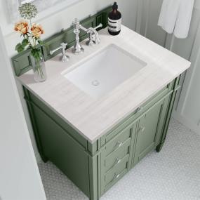 Base with Sink Top Smokey Celadon Green Vanities