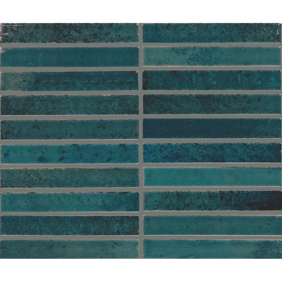 Mosaic Horizon Glossy Blue Tile