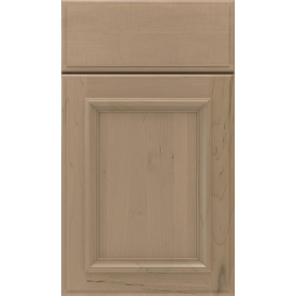 Square Boardwalk Light Finish Square Cabinets