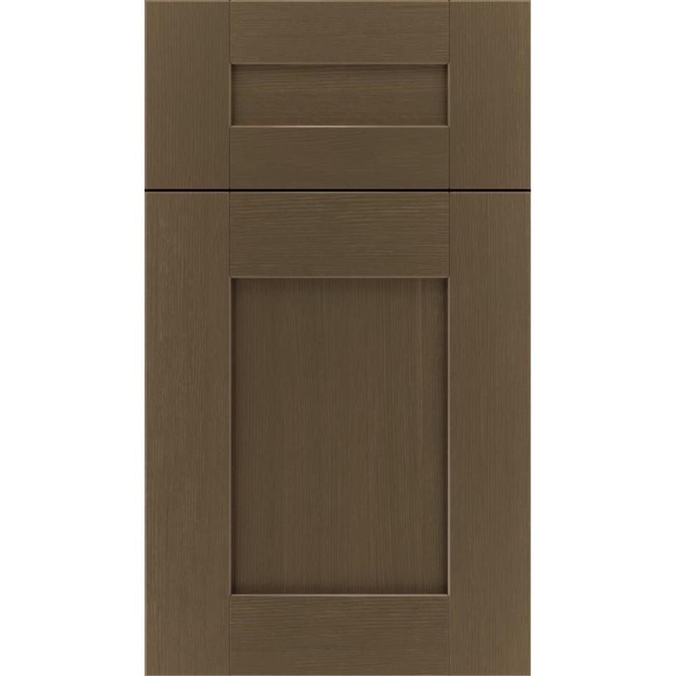 Square Cortado Medium Finish Square Cabinets