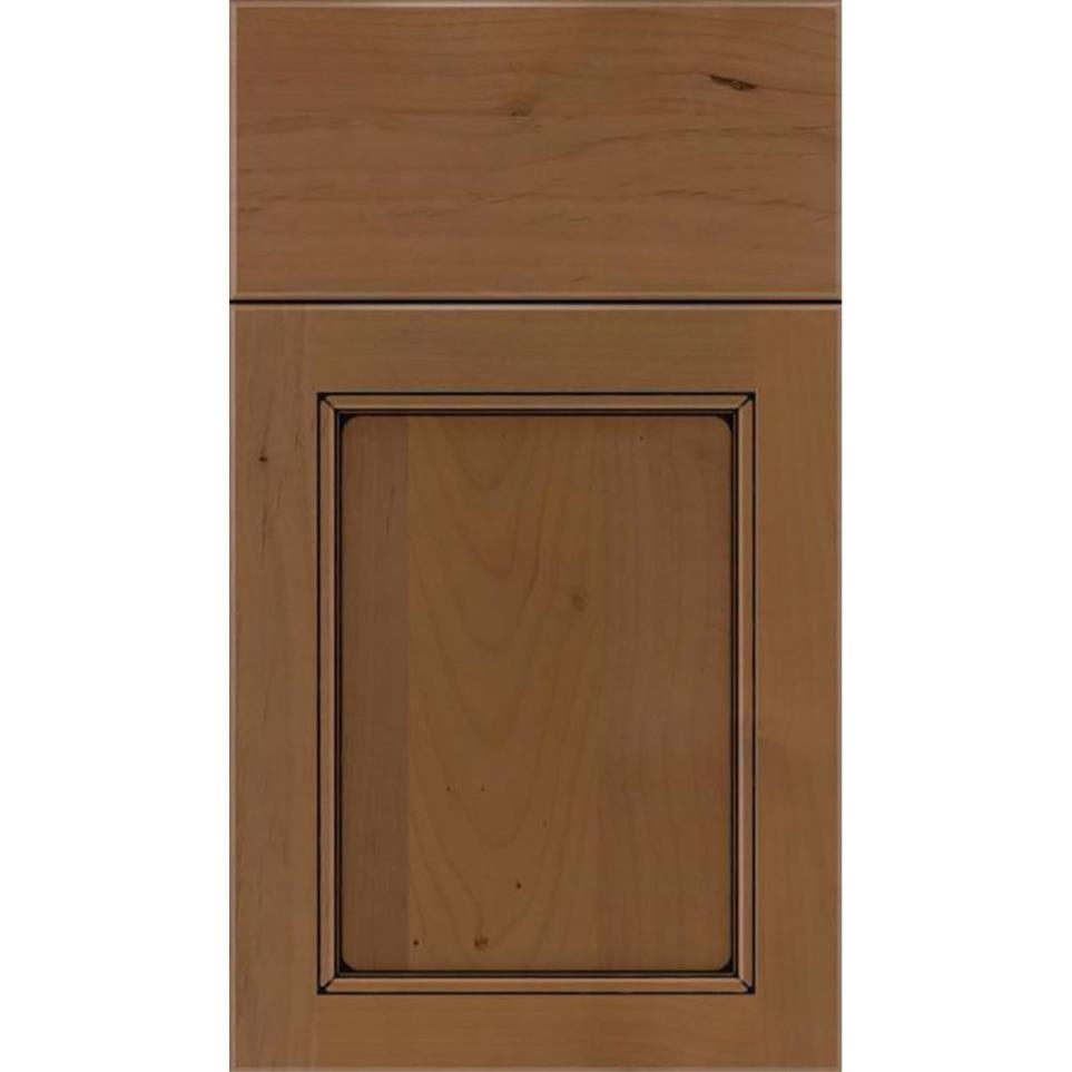 Square Tuscan Black Glaze Glaze - Stain Square Cabinets