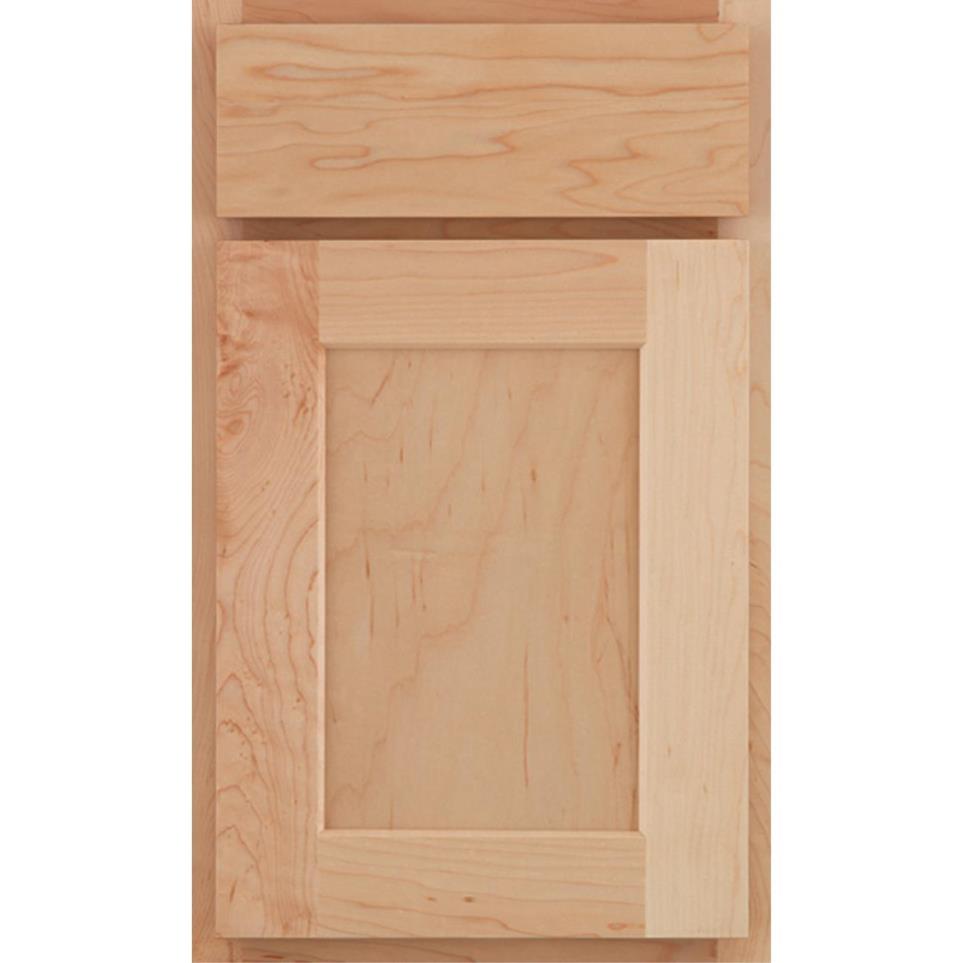 Square Natural Light Finish Square Cabinets