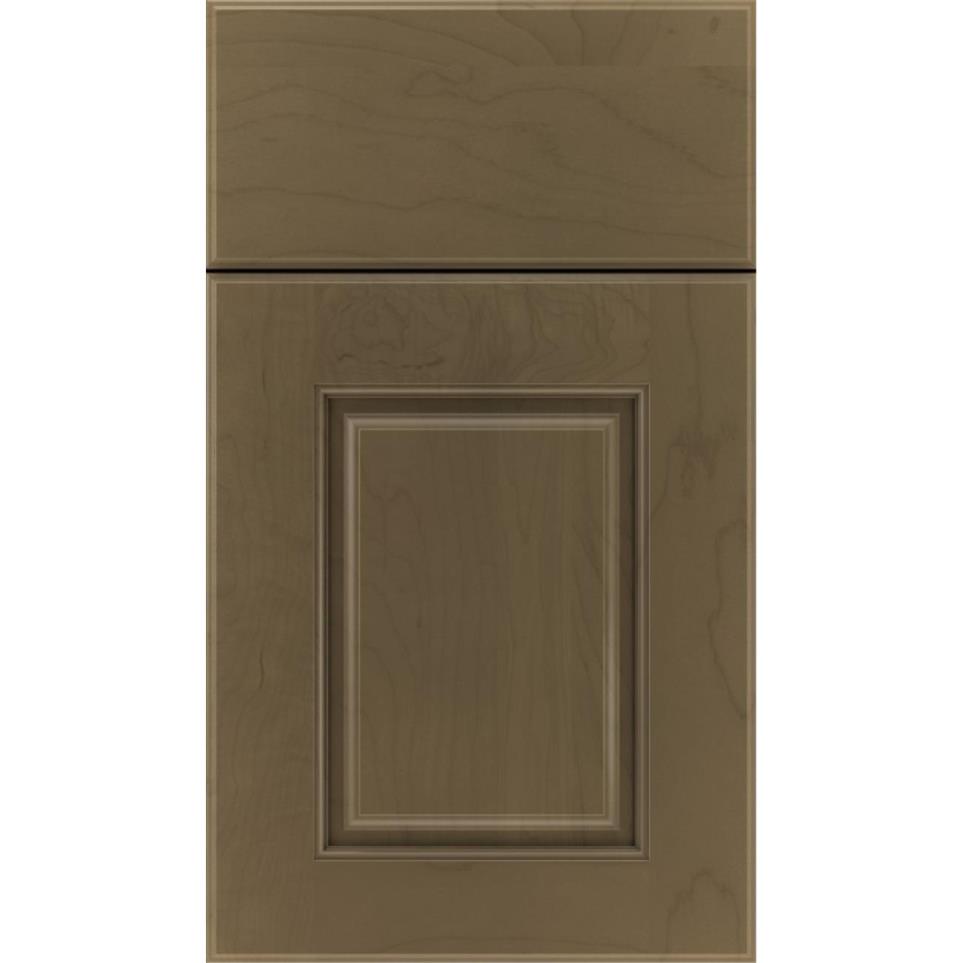 Square Cortado Medium Finish Square Cabinets