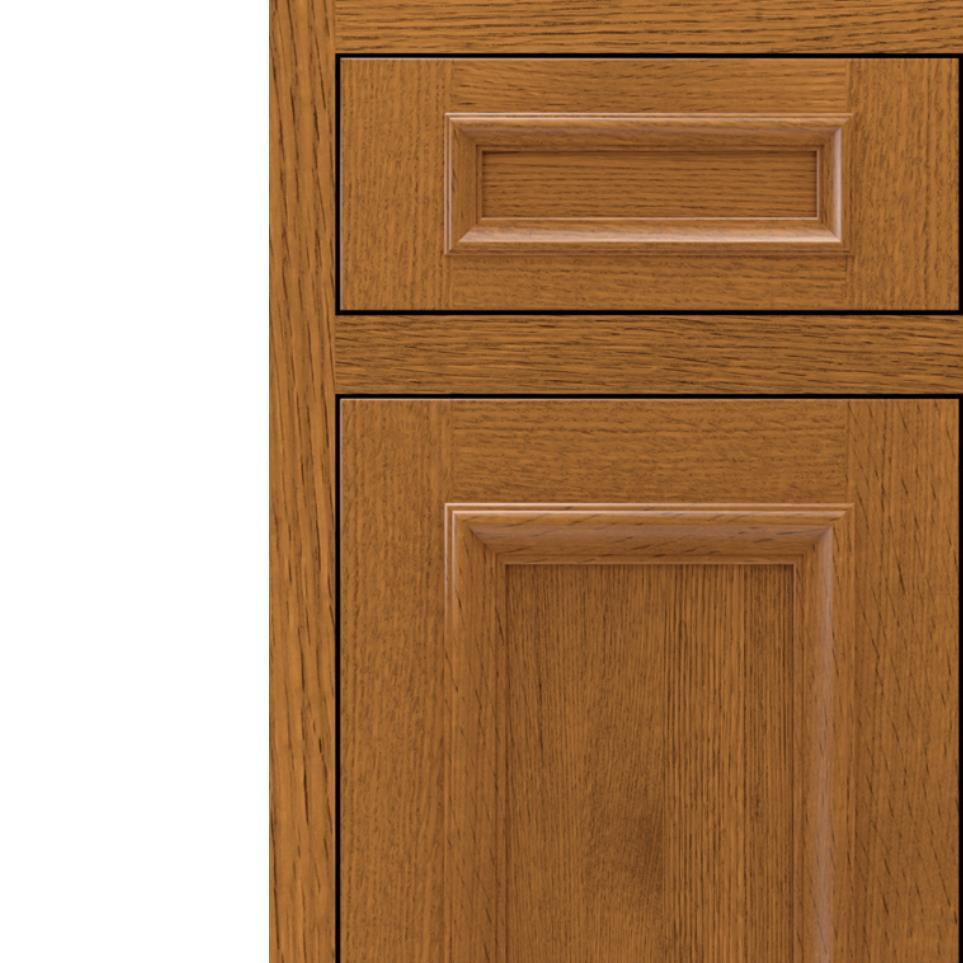 Square Pheasant Light Finish Square Cabinets