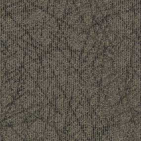 Loop Meander Brown Carpet Tile