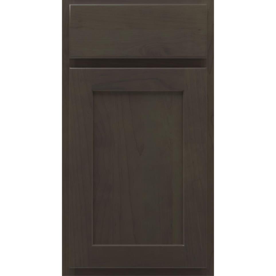 Square Derby Dark Finish Square Cabinets