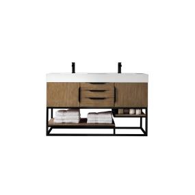 Base with Sink Top Latte Oak Light Finish Vanities